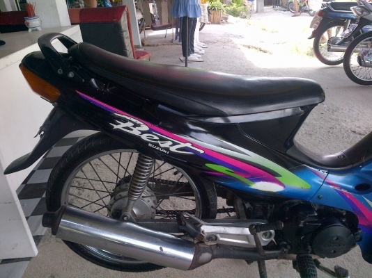 ขาย!ซูซูกิเบ๊ส110cc ปี46 รถเครื่องเดิมแน่นๆ พร้อมใช้ ทะเบียน+เอกสารโอน ภาษีไม่หมด ขาย!ซูซูกิเบ๊ส110cc ปี46 รถเครื่องเดิมแน่นๆ พร้อมใช้ ทะเบียน+เอกสารโอน ภาษีไม่หมด