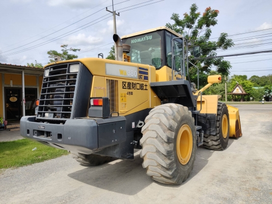 รถตัก เก่านอก มาใหม่ KOMATSU WA380-5 สภาพสวย นำเข้าจากญี่ปุ่น โทร.090-986-2521 อ๊อบ
