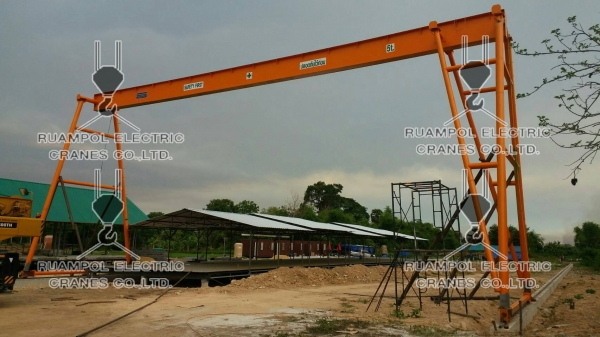 รับออกแบบ ผลิต และติดตั้งเครนโรงงาน บริการติดตั้งเครนอุตสาหกรรม จำหน่ายอะไหล่เครน