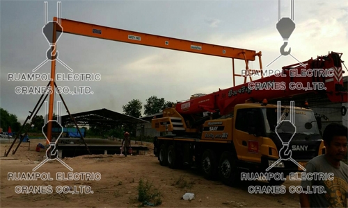 รับออกแบบ ผลิต และติดตั้งเครนโรงงาน บริการติดตั้งเครนอุตสาหกรรม จำหน่ายอะไหล่เครน