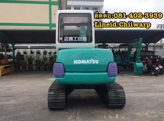 ขายรถkomatsu pc45 เก่านอกมีตู้ พร้อมใช้ครับ