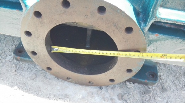 รูทโบลเวอร์อัดอากาศญี่ปุ่น UNOZAWA-GUMI JAPAN ขนาดใหญ่ ท่อ 8&rdquo; ใช้กับมอเตอร์ 75-100 HP