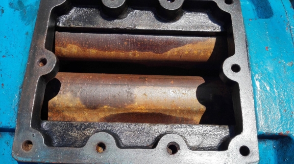 รูทโบลเวอร์อัดอากาศญี่ปุ่น UNOZAWA-GUMI JAPAN ขนาดใหญ่ ท่อ 8&rdquo; ใช้กับมอเตอร์ 75-100 HP