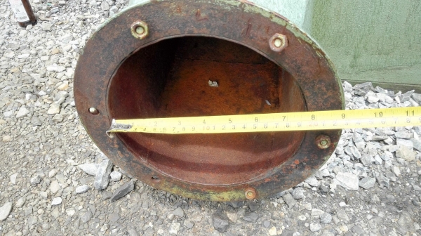 โบลเวอร์ดูดเป่าอากาศ ขนาด 7.5 HP 2840 RPM 380V ท่อเข้าออก 10&rdquo;- 8&rdquo; โครงสร้างหนาแข็งแรงทนท