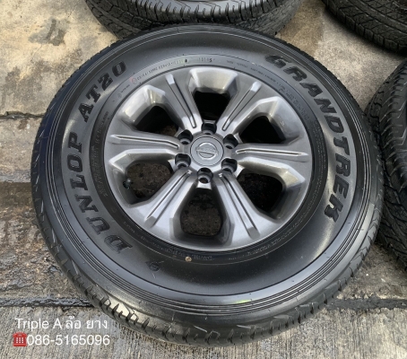 ล้อแม็ก 6รู114 Nissan Navara NP300 ขอบ 16 สีเทากัน พร้อมยางใหม่ป้ายแดง 255-70-16 Dunlop ปี 19 สวยกริ๊บ ล้อแม็ก 6รู114 Nissan Navara NP300 ขอบ 16 สีเทากัน พร้อมยางใหม่ป้ายแดง 255-70-16 Dunlop ปี 19 สวยกริ๊บ