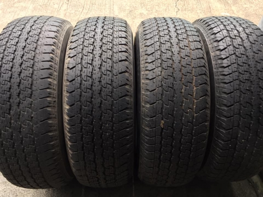 ขายบริสโตน.265/70/16ปี16 ยางมีป่ะไม่มีบวม โทร0879050181.จัดส่งได้ทั่วไทย