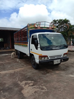 Izusu 120แรง Fหน้าหลัง ฝาขาว ยาว5เมตร