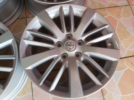 ล้อแม็กเปล่า Nissan Teana ขอบ 17*7,ET45,5h114.3 ทั้งชุด 12,900 เทิร์นได้ใส่ฟรี รับบัตร ส่งทั่วไทย ล้อแม็กเปล่า Nissan Teana ขอบ 17*7,ET45,5h114.3 ทั้งชุด 12,900 เทิร์นได้ใส่ฟรี รับบัตร ส่งทั่วไทย
