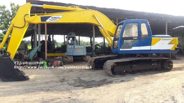 Shock SALEแถมฟรีอาร์มยาว 5.5 เมตร(1อัน)!!!FROM JAPAN ลดกระหน่ำ !!!ขายถูกด่วนๆรถขุดKOBELCO SK200-1(มาร์คทรี) ปรับสภาพ ขัดล้าง- ทำสี ให้เรียบร้อย
