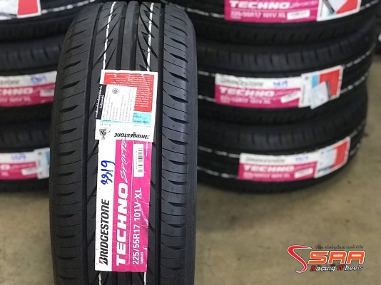 BRIDGESTONE TECHNO SPORTS 225/55R17 ยางใหม่ปี19 ราคาพิเศษ BRIDGESTONE TECHNO SPORTS 225/55R17 ยางใหม่ปี19 ราคาพิเศษ