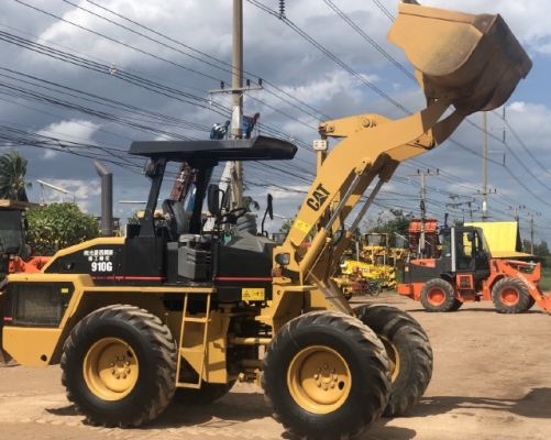 ขายรถตักล้อยาง CAT 910G (5,XXX ชั่วโมง) นำเข้าเองจากญี่ปุ่น สภาพพร้อมใช้ มีVDOการทำงานครับ