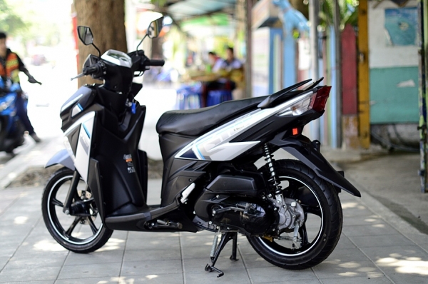 gt125 สีนํ้าเงินเทา ระบบ idling stop เครื่องเดิมดี สีสวย 29900