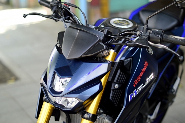 M slaz สีนํ้าเงิน เข้มโลโก้นู้น ลายใหม่ล่าสุด รถสวยเครื่องเดิม 58900