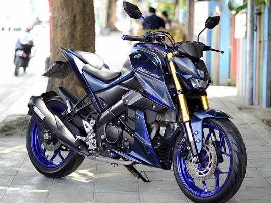 M slaz สีนํ้าเงิน เข้มโลโก้นู้น ลายใหม่ล่าสุด รถสวยเครื่องเดิม 58900