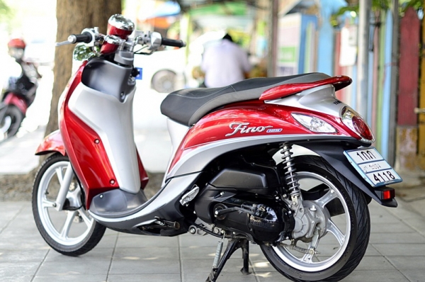 fino i125 cc.สีแดงเทา ตัวท็อปล้อแมกซ์ เครื่องเดิม สีสวย 29900 fino i125 cc.สีแดงเทา ตัวท็อปล้อแมกซ์ เครื่องเดิม สีสวย 29900