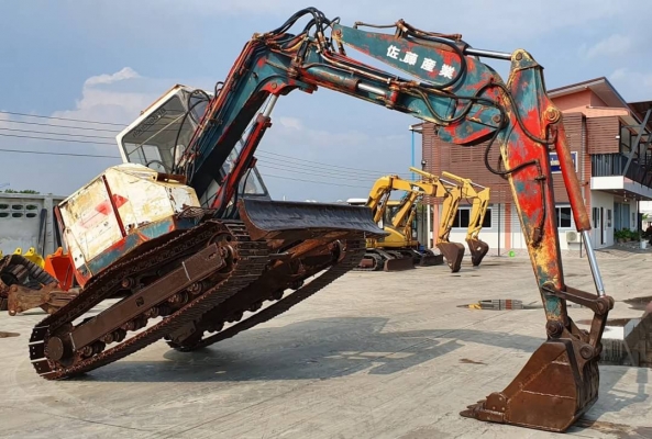 ขายด่วนรถแบคโฮขนาด7.5ตันหัวเก๋งซูมิโตโม่75F2เทียบเท่าPC75คลนโทลน้ำมันปั้มนี้วระบบไฟฟ้าครบเร็วแรงไม่โหลดเครื่อง 4สูบ อีซูซู4JB1รถนอกเพื่งนำเข้ามาใหม่จากญี่ปุ่นยังไม่ได้ใช้ในไทยเลย