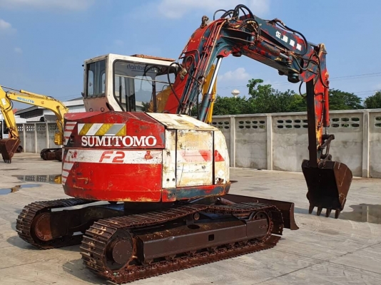 ขายด่วนรถแบคโฮขนาด7.5ตันหัวเก๋งซูมิโตโม่75F2เทียบเท่าPC75คลนโทลน้ำมันปั้มนี้วระบบไฟฟ้าครบเร็วแรงไม่โหลดเครื่อง 4สูบ อีซูซู4JB1รถนอกเพื่งนำเข้ามาใหม่จากญี่ปุ่นยังไม่ได้ใช้ในไทยเลย
