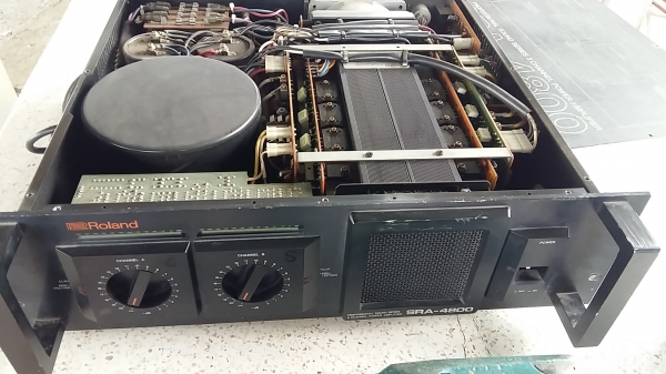 ขาย เครื่องเสียงแอมป์Roland SRA-4800 made in japan สภาพสวยใช้ได้ค่ะ