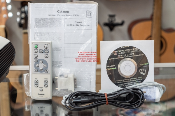 **ลดราคา**LCD โปรเจคเตอร์ CANON รุ่น LV-7280 ความสว่าง 2200 Ansi Lumens ความละเอียด 1024 x 768(XGA) 