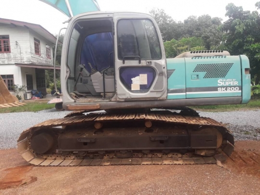 ขายด่วน KOBELCO SK200 MART SIX YN08 SUPER รถสวย ไฟฟ้าสมบูรณ์ โซ่ช่วงล่างสวย พร้อมใช้งาน เอกสารใบแจ้งจำหน่าย สนใจสอบถาม 093 0764943  K ตั้ม