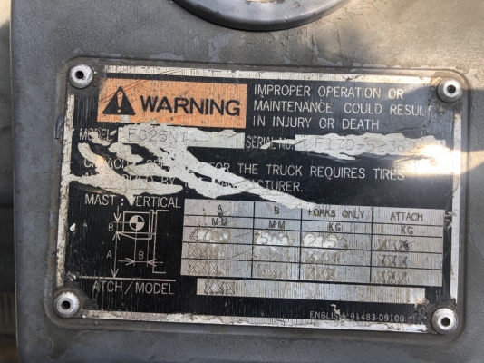 รถฟอร์คลิฟต์ Mitsubishi รถฟอร์คลิฟต์ Mitsubishi