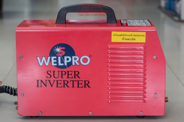 เครื่องเชื่อมอาร์กอน 160 A ยี่ห้อ Welpro รุ่น Weltig160DCHF สภาพใหม่ พร้อมใช้งาน