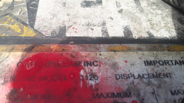 ขายเครื่อง CAT 3126 309 แรง เก่านอกนำเข้า โทร 084-5424150