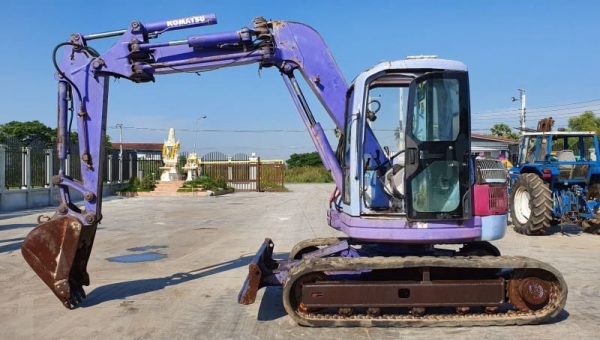 ขายด่วน455,000บาทรถเเบคโฮ โคมัสซู PC75U2หัวเก๋งรถนอกเพื่งนำเข้ามาใหม่สวยเดิมๆเคื่องดีปั่มแรงคอลโทลน้ำมันปั้มนิ้ว บูมอามร์สวยเร็วแรงไม่โหลด เครื่องโคมัสซู4สูบ 4D95Lระบบดีครบรถยังไม่เคยใช้งานในไทยเลยรถสภาพสวยดีไฟฟ้าครบเต่ากะต๋ายลายแยกพร้อมใช้ขายถูกๆมีเอกสาร