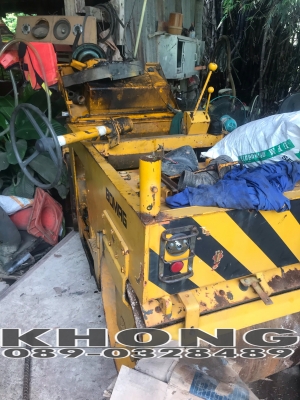 ขายด่วน รถบดbomag bw90A สั่นสะเทือน รถมีใบประมูลกรมทาง อุปกรณ์ ขาดไดสตาร์ท ไดชาร์จ ขาย 90000 บาท