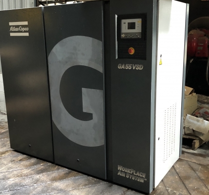 Atlas copco ga55 inverter 581205+ Air dryer fx17 สวยพร้อมใช้ Atlas copco ga55 inverter 581205+ Air dryer fx17 สวยพร้อมใช้