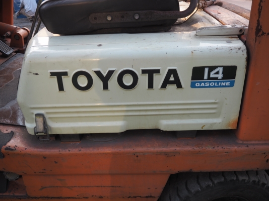 รถโฟล์คลิฟท์ TOYOTA 4FG14 นำเข้าจากญี่ปุ่น ขายถูกมาก