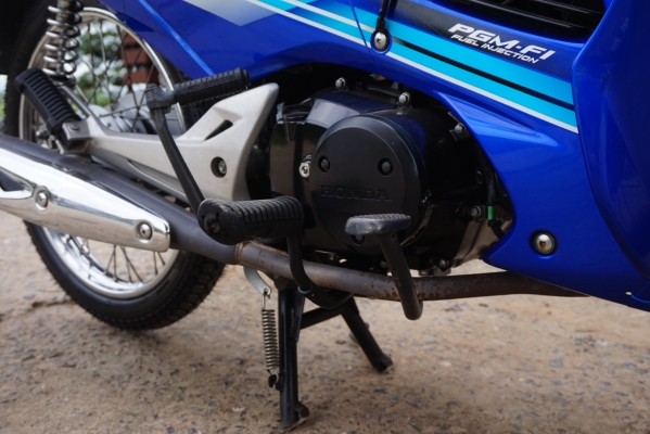 Honda wave 125 I สตาร์ทมือ
