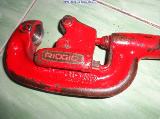 ขายเครื่องมือตัดท่อแป๊ป RIDGID ตัดได้2นื้ว USA.