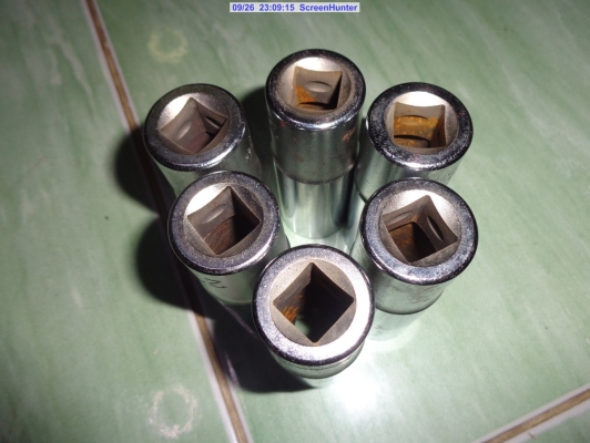ขายลูกบล้อก4หุน KOKEN 12เหลี่ยม เบอร์21 ของยังไม่ใช้งาน มี6ลูกขายเหมา 850