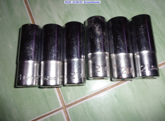ขายลูกบล้อก4หุน KOKEN 12เหลี่ยม เบอร์21 ของยังไม่ใช้งาน มี6ลูกขายเหมา 850