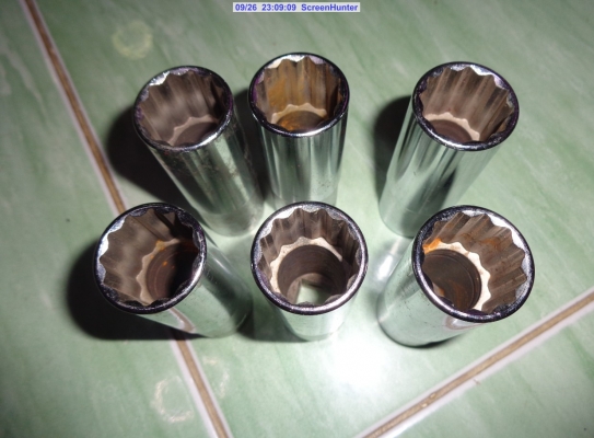 ขายลูกบล้อก4หุน KOKEN 12เหลี่ยม เบอร์21 ของยังไม่ใช้งาน มี6ลูกขายเหมา 850