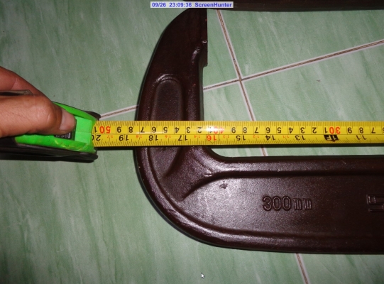 ขายC-CLAMP SANKI 300mm ตัวหนา ใช้งานหนักได้เลย งานญี่ปุ่น คู่นี้ขาย4500 ขายC-CLAMP SANKI 300mm ตัวหนา ใช้งานหนักได้เลย งานญี่ปุ่น คู่นี้ขาย4500