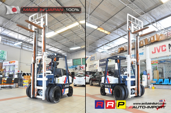 ขายรถโฟล์คลิฟท์มือสอง TOYOTA รุ่น 5FG20-11646 นำเข้าจากประเทศญี่ปุ่น 100\% ไม่เคยใช้งานในไทย