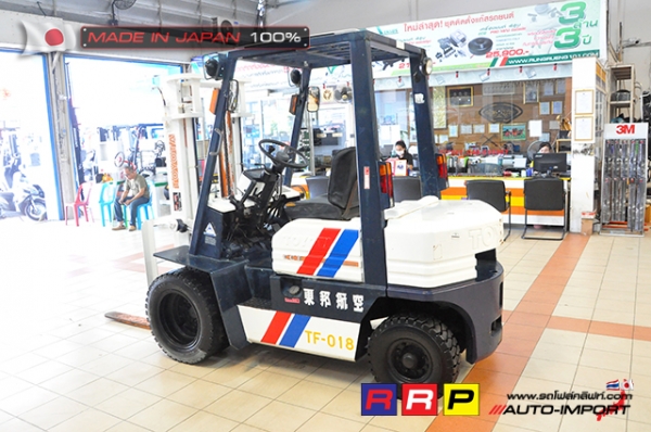 ขายรถโฟล์คลิฟท์มือสอง TOYOTA รุ่น 5FG20-11646 นำเข้าจากประเทศญี่ปุ่น 100\% ไม่เคยใช้งานในไทย