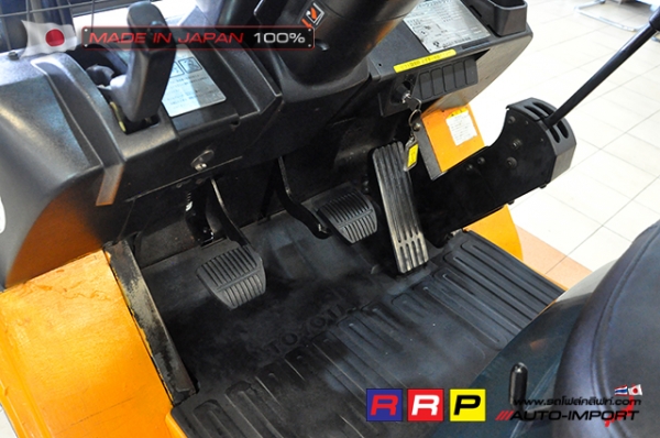 ขายรถโฟล์คลิฟท์มือสอง TOYOTA รุ่น 7FD14-24316 นำเข้าจากประเทศญี่ปุ่น 100\% ไม่เคยใช้งานในไทย