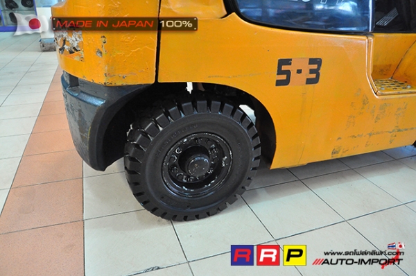 ขายรถโฟล์คลิฟท์มือสอง TOYOTA รุ่น 7FD14-24316 นำเข้าจากประเทศญี่ปุ่น 100\% ไม่เคยใช้งานในไทย