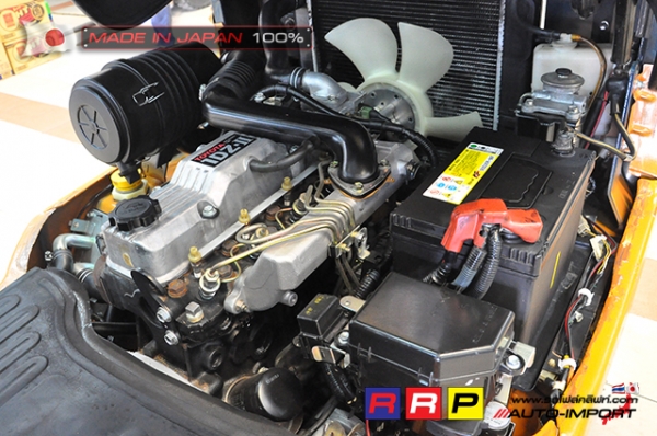 ขายรถโฟล์คลิฟท์มือสอง TOYOTA รุ่น 7FD14-24316 นำเข้าจากประเทศญี่ปุ่น 100\% ไม่เคยใช้งานในไทย