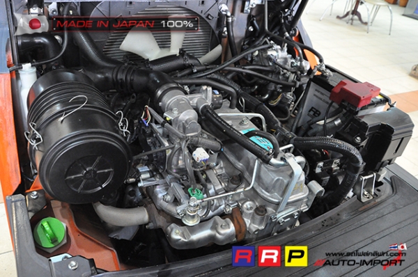 ขายรถโฟล์คลิฟท์มือสอง TOYOTA รุ่น 8FG15-33712 นำเข้าจากประเทศญี่ปุ่น 100\% ไม่เคยใช้งานในไทย