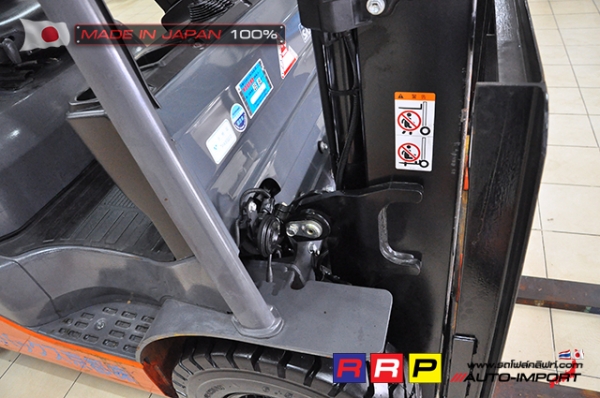 ขายรถโฟล์คลิฟท์มือสอง TOYOTA รุ่น 8FG15-33712 นำเข้าจากประเทศญี่ปุ่น 100\% ไม่เคยใช้งานในไทย