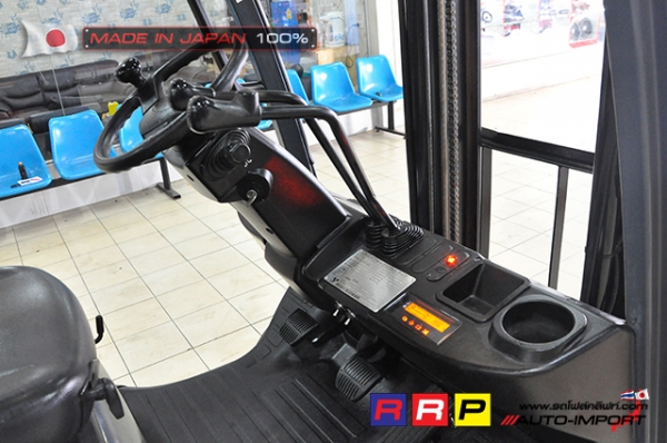 ขายรถโฟล์คลิฟท์มือสอง TOYOTA รุ่น 8FG15-33712 นำเข้าจากประเทศญี่ปุ่น 100\% ไม่เคยใช้งานในไทย