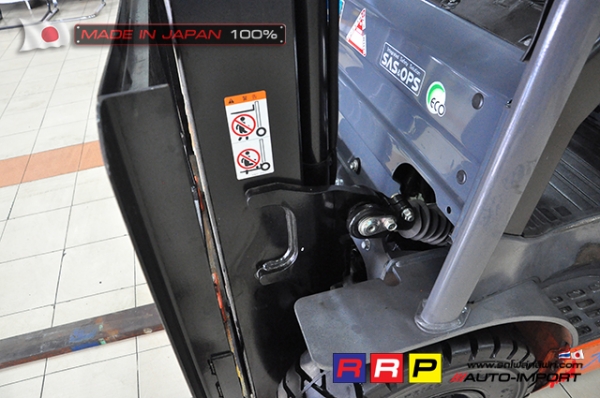 ขายรถโฟล์คลิฟท์มือสอง TOYOTA รุ่น 8FG15-33712 นำเข้าจากประเทศญี่ปุ่น 100\% ไม่เคยใช้งานในไทย