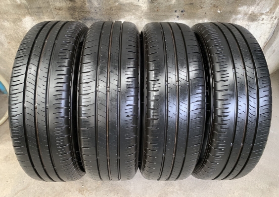 ล้อแม็ก Mazda 2 ขอบ 15 สีดำ มิดไนท์ พร้อมยาง 185-65-15 Dunlop ปลายปี 18 สภาพน้องๆป้ายแดง