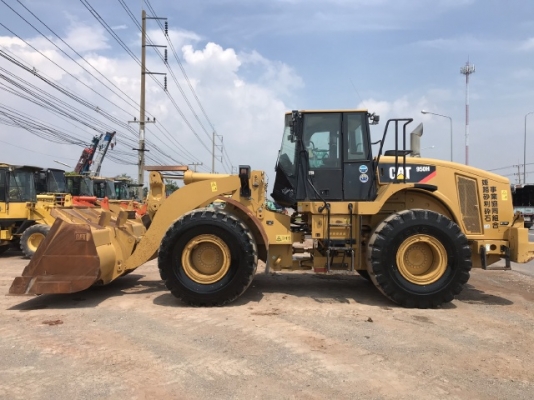 ขายรถตักล้อยาง CAT 950H ปี 2012 นำเข้าเองจากญี่ปุ่น สภาพสวยพร้อมใช้งาน มีVDOการทำงานครับ