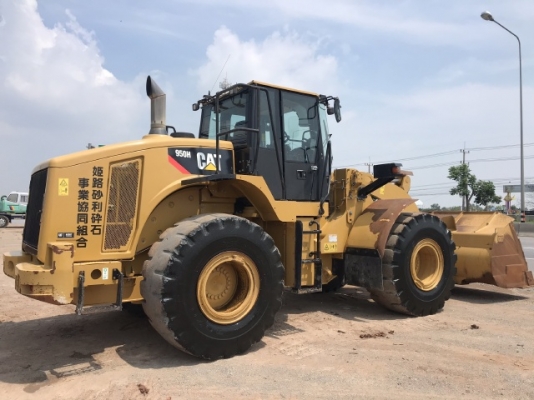 ขายรถตักล้อยาง CAT 950H ปี 2012 นำเข้าเองจากญี่ปุ่น สภาพสวยพร้อมใช้งาน มีVDOการทำงานครับ ขายรถตักล้อยาง CAT 950H ปี 2012 นำเข้าเองจากญี่ปุ่น สภาพสวยพร้อมใช้งาน มีVDOการทำงานครับ