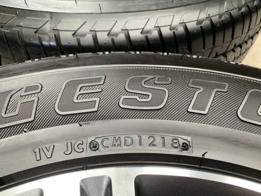 ล้อแม็กป้ายแดง ISUZU X-Series ขอบ 18 พร้อมยางน้องๆป้ายแดง 255-60-18 Bridgestone ปี 18
